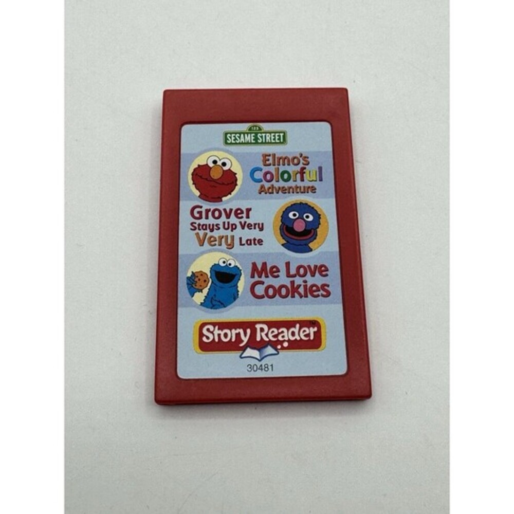 Sesame Street Story Reader Cartridge Elmo Cookie Monster Grover